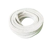 WUUKEPSG Ceramic Fiber Packing Rope Seal Gasket High Temperature Gasket Seal for Boilernace Oven Kiln,Length 5M/16Mm*16Mm*5M