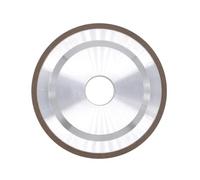WUUKEPSG Double Grit 3A1 Flat Resin Bond Diamond Grinding Wheel,for Tungsten Carbide Side Angle Grinding/180 and 400/D100Mm * W7