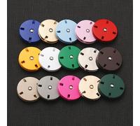 WUUKEPSG Metal Fasteners Press Round Button/Random Mi*/24L 15.0 Mm 5Pcs
