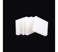 WUUKEPSG Silicone Rubber Square Block 4 Pieces 50 X 50Mm Silicon Shock Pad for Treadmills, Washinghines,Thickness 40/50Mm/Thickness 50Mm