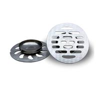 WUUKEPSG Stainless Steel Floor Drain Cover Overflow Roundclogging Shower Drain for Bathroom Washhine Toilet Sewer/7.2Cm/1Pc