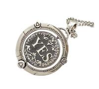 WUULEAON Copper Decision Maker Necklace with Rotating Coin | Adjustable Clavicle Chain Jewelry Accessories, Unisex Designs, Vintage Inspired Everyday Wear or Gifting