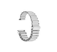 WUURAA 20mm 316L Stainless Steel Watchband Bonklip bracelet Strap Vintage Band Quick Detach bracelet Metal Universal strap
