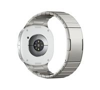 WUURAA No Need Tool Disassembly Titanium Strap For Samsung Galaxy Watch 8 40MM 44MM 8Classic 46mm Replace Metal Bracelet(Silver,For Galaxy 8Classic 46mm)