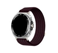 WUURAA Nylon Loop Wristband For Samsung Galaxy Watch 8 40 44mm Sports Breathable Strap For Samsung 8Classic 46mm Replace Bracelet(06# deep purple,For Galaxy 8 40mm)