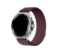 WUURAA Nylon Loop Wristband For Samsung Galaxy Watch 8 40 44mm Sports Breathable Strap For Samsung 8Classic 46mm Replace Bracelet(11# purple,For 8 Classic 46mm)