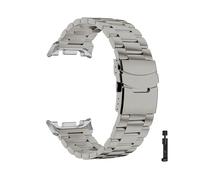 WUURAA Titanium Alloy Strap For Samsung Galaxy Watch 8 40mm 44mm 8Classic 46mm Galaxy Ultra 2025 47mm Band Replace Bracelet(Titanium,For Watch 8 40mm)