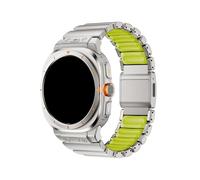 WUURAA Titanium Band For Samsung Watch Ultra 2025 2024 24mm Width Metal Strap For Samsung Galaxy Watch Ultra2 47mm Watchband(Titanium green,For Galaxy Ultra 2025)