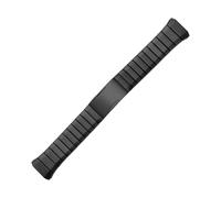 WUURAA Titanium Strap, For Huawei Watch GT 5 Pro 46mm, Modern, Black, No Gaps, Curved End, Specialized Watch Band, Metal Bracelet