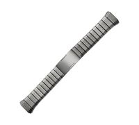 WUURAA Titanium Strap, For Huawei Watch GT 5 Pro, Modern, No Gaps, Curved End, Specialized Watch Strap, Metal Bracelet, Gray