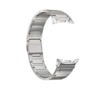 WUURAA Titanium Strap For Samsung Galaxy Watch 8 40mm 44mm 8Classic 46mm Business Bracelet Replace Accessories(Silver,For 8 Classic 46mm)