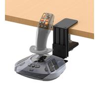 wuutyty Desk mount compatible with Thrustmaster T.Flight Hotas One/Hotas 4/Stick X,SimTask Farmstick,VelocityOne Flightstick,G Extreme 3D Pro USB Joystick,WINWING URSA MINOR Fighter/Airline Joystick