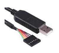 WUUXLIZMX USB to Serial Converter 6Pin FTDI FT232RL FT232 Module For USB to TTL UART Serial Wire Adapter RS232 Download Cable Module(5V VCC-5V-TTL Level)