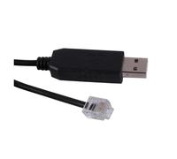 WUUXLIZMX USB to Serial Converter USB to RJ12 6P6C Console Cable for APC 940-0144 UPS Metered and Switched PDU AP78xx, AP79xx, AP86xx, AP88xx, AP89xx(3.0m)