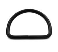 Wuuycoky 2" Inner Diameter Black D Rings Buckles D-ring Non-welded For Webbing Strapping Pack of 6