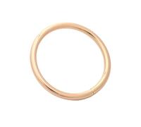 Wuuycoky Light Golden 1" Inner Diameter O-rings Rings Non Welded Strap Adjuster Webbing Belts Buckle Pack of 10