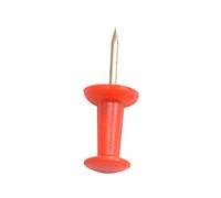 Wuuycoky Plastic Head Map Pin Push Pin Tacks Red Pack of 300