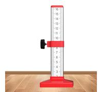 Wuvfojca 2 Pack Equal Height Ruler Aluminum Leveling Artifact Ceiling Leveling Special Ruler 6.3x2.56x2.56 InchesMeasuring Rulers Precisions Positioning Elevations Rule Special Rulers Level Gauge