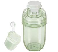 Wuvfojca 5 Pack Formula Dispenser Portable PP Milk Powder Dispenser 8x6.7x4.7cm Travel Milk Powder Container Leakproof Box for Travel Outdoor Home Kitchen Nursery Feeding Refrigerator