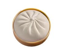 Wuvfojca Dumpling Squishy Stress Balls Colorful Soft Realistic Dumpling Pinch Squeeze With Steamer Funny Slow-Rise Stress Toys Steamed Stuffed Bun Pretend Play Food For Kids Adults