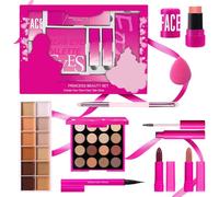 Wuvfojca Makeup Set, Holiday Waterproof Sweatproof Cosmetics | Women's Make-Up Concealer Foundation Set - For Women Wife Girlfriend for Practice Party for Commuting Birthday Holiday Christmas