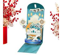 Wuvfojca Money Envelopes - Southeast Asian Aesthetic 3D Pop-Up Money Pocket - Red Envelope for Spring Festival, Christmas, Birthday, Wedding, Men Boys Girls