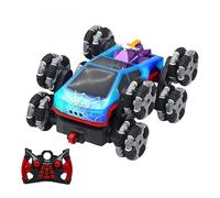 Wuvfojca Remote Control Car, 8 Wheels Remote Control Toy, Dump Truck Remote Control Drift Toy | for Boys Girls Outdoor Indoor Home School Beach Park Garden