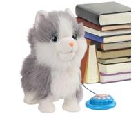 Wuvfojca Walking Dog Toy - Interactive Realistic Touch Sensing Companion Animal | Electronic Interactive Pet - for Boys Girls Birthday Holiday Christmas New Year