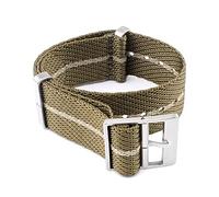 WUWMTUTCK 18/20/22/24mm Fit For NATO For Zulu Woven Nylon Strap Stainless Steel Buckle Universal Men Women Soft Wrist Band Belt Watch Accessories
