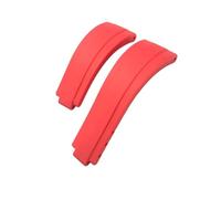 WUWMTUTCK 20mm 21mm Rubber Short Buckle Watchband Fit For Rolex For Daytona Submariner Role OYSTERFLEX Yacht Master Small Wrist Silicone Strap