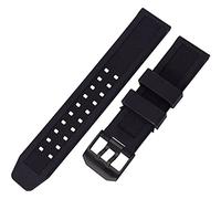 WUWMTUTCK 23mm Silicone Strap Fit For Luminox 1820/7251/3050 Watch Band Men Rubber Sport Waterproof Wrist Bracelet Metal Buckle Accessories