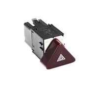 WUWMTUTCK 5N0953509 1pc Hazard Emergency Warning Indicator Light Switch Car Button Fit For VW Fit For Tiguan 5N 2010-2016 5N0953509B 5N0 953 509 B A(5N0953509)