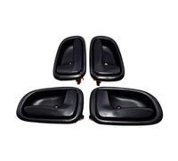 WUWMTUTCK Black/Beige/Dark Gray Interior Inside Door Handles Front Rear Left Right Fit For GEO PRIZM Fit For TOYOTA 4pcs 6920612130(Nero)