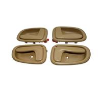 WUWMTUTCK Black/Beige/Dark Gray Interior Inside Door Handles Front Rear Left Right Fit For GEO PRIZM Fit For TOYOTA 4pcs 6920612130(Beige)