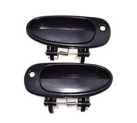 WUWMTUTCK Black Front Left Right Car Exterior Outside Door Handle 0K2A159410XX 0K2A158410XX Fit for Kia Sephia 1998 1999 2000 2001(Front Left Right)