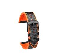 WUWMTUTCK Fit For Hamilton Watch Strap Khaki Aviation Wind Speed Series Composite Carbon Fiber Watchband Accessories Sport Rubber Men 20mm 22m