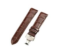 WUWMTUTCK Leather Watch Strap Fit For Philippe Aquanaut Tissot 1853 For Couturier T035410a T035617a Watchband Accessories 22 23 24mm(Brown-Steel-B1,23mm)
