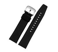 WUWMTUTCK Leather With Silicone Bottom Watchband Fit For SRPD76K1 SRPE80K1 SRPE79K1 Wristband Sports Strap 22mm Black Brown