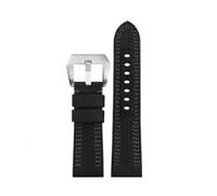 WUWMTUTCK Nylon Canvas Watch Strap Applicable Fit For Panerai 00984 985 Sneaking 441 Series 24mm 26mm For Man Accessories Bracelet