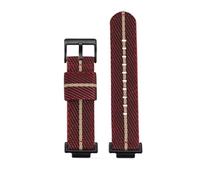 WUWMTUTCK Nylon Canvas Watch Strap Fit For CASIO DW5600 GWb5600 GWM5610 GM5600 Blue Black Gray Red Cyan Khaki Men's Watchband Silver Adapter(Red beige-B,GWb5600)