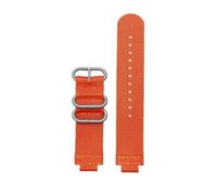 WUWMTUTCK Nylon Canvas Watch Strap Fit For CASIO Fit For G-shock DW-H5600 Special Convex Interface Black Blue Green Khaki Orange Red Men's Watchband(Orange-S pin)