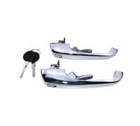 WUWMTUTCK Outside Outer Door Handle Pair 2 Keys 211898205N Fit for Volkswagen Transporter Type2 Bus 1969-1979