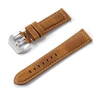 WUWMTUTCK Quick Release 22mm 24mm Watchband Belt Replacement Band Watch Strap Top Grain Leather