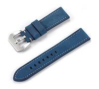 WUWMTUTCK Quick Release 22mm 24mm Watchband Belt Replacement Band Watch Strap Top Grain Leather