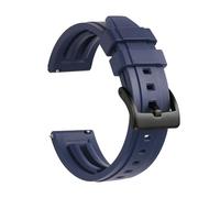 WUWMTUTCK Silicone Watch Band Quick Release Rubber Straps 18mm 19mm 20mm 21mm 22mm 24mm Diving Men Watches Accessories(Blue 2,20mm)