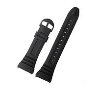 WUWMTUTCK Watch Band Anti-fall Resin Strap Fit For Casio W-96H Sport Black Waterproof Accessories Man Rubber Replacement