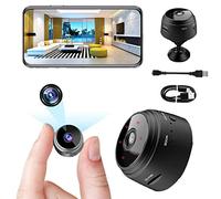 WUWOW Mini Hidden Spy Camera Motion Detection Wireless WiFi Camera Night Vision HD 1080P,Nanny Cam for Home Security, Surveillance Camera Tiny Portable Baby Monitor for Home Indoor Outdoor