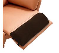 wuwumiline Recliner Foot Pillow High Resilience Foam - Leg Pillow for Sleeping Soft and Supportive Half Moon Bolster Pillow Recliner Pillows for Headrest Back Lumbar Support (Brown)
