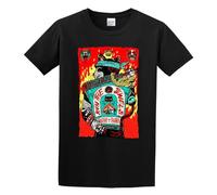 wuxiaojia Run The Jewels Poster Mens 100% Cotton Tshirt Size XL Black
