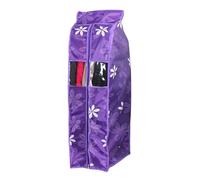 WUXTOKV Clothes Rack Cover with Zipper, Garment Bags for Hanging Clothes, Made of Oxford Cloth, with A Large Transparent Window(30x80cm/12x31in)